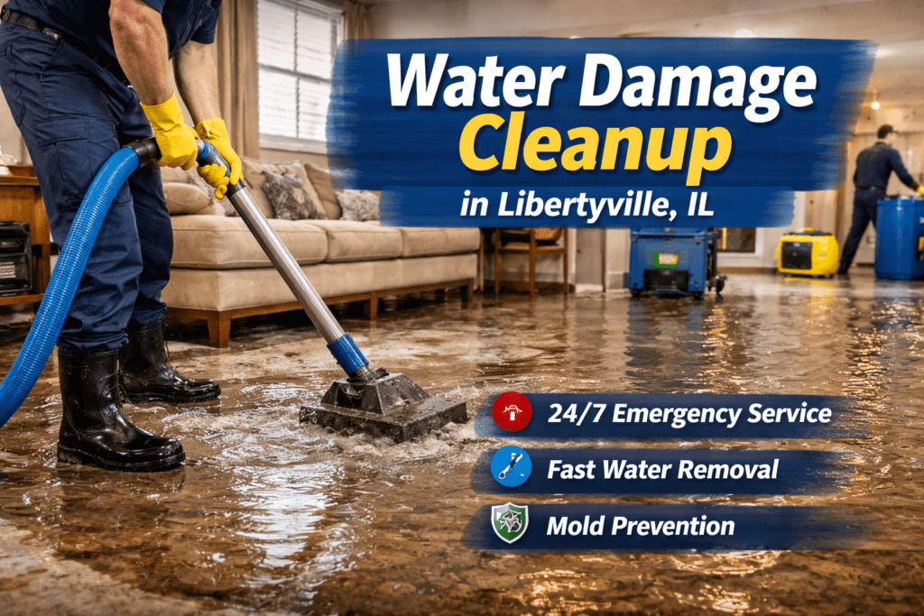 Water Damage Restoration in Libertyville