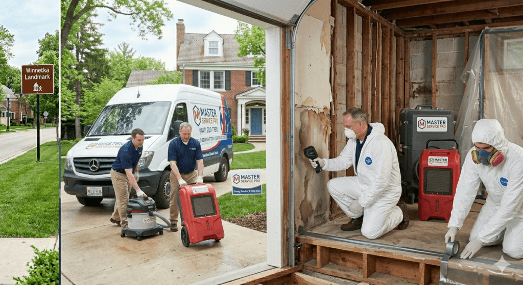 Mold Remediation Winnetka, Water Damage Restoration Winnetka