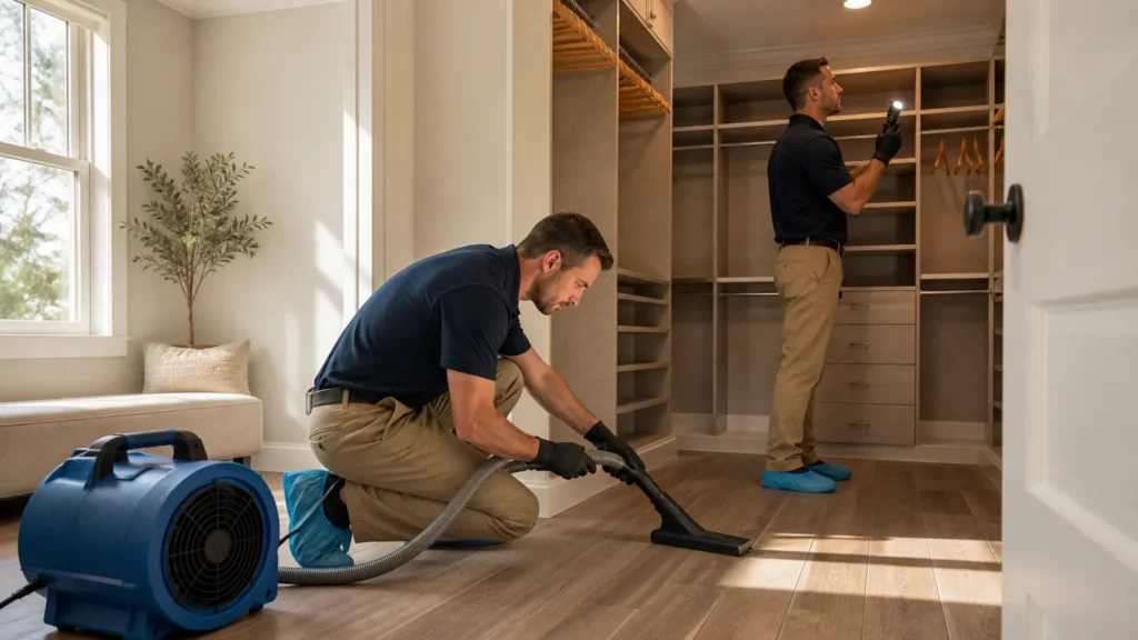 Musty Closets Before Heating Season: Mold Remediation in Northbrook